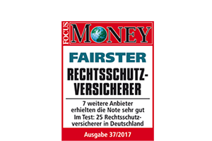 ARAG wurde von Focus Money zum fairsten Rechtsschutzversicherer gekürt